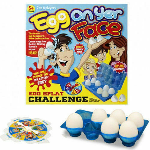 Egg on Your Face Game - Who Chooses the Wet Egg?!