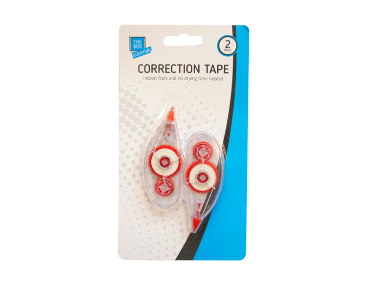 The box - Rettelses tape 2 stk hvid