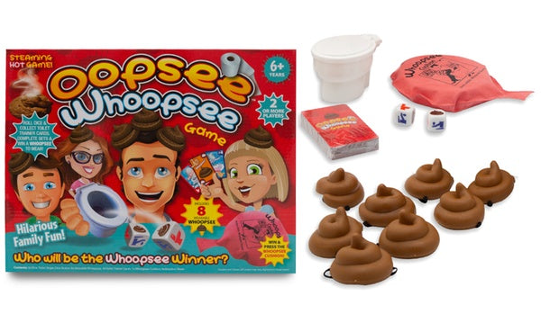 Oopsee Whoopsee Game - Win the game and hit the fart pad!