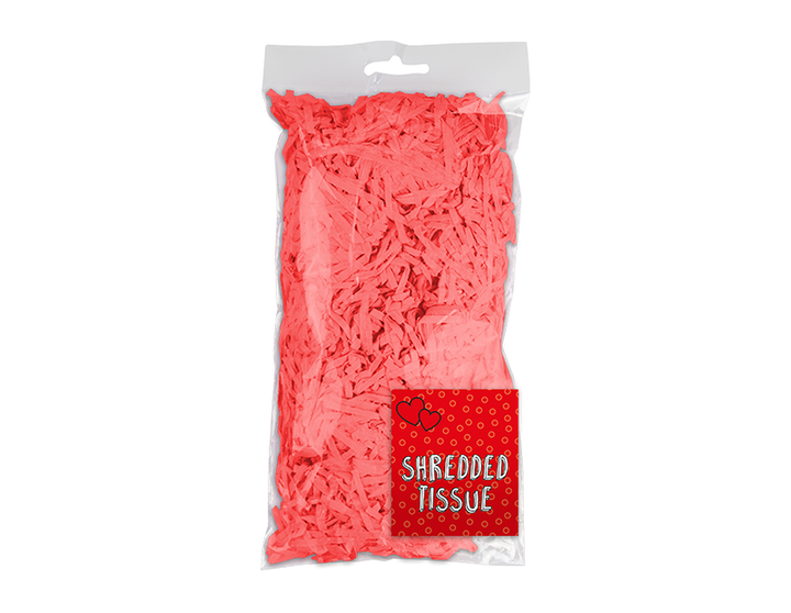 25gr rød silkepapir strips