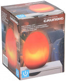Grundig - Flame candle in egg shape with on &amp; off button