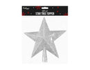 Glittered Star Christmas Tree Topper - Dollarstore.dk