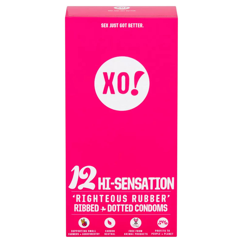 XO! Condoms Hi Sensation - 12 pcs 